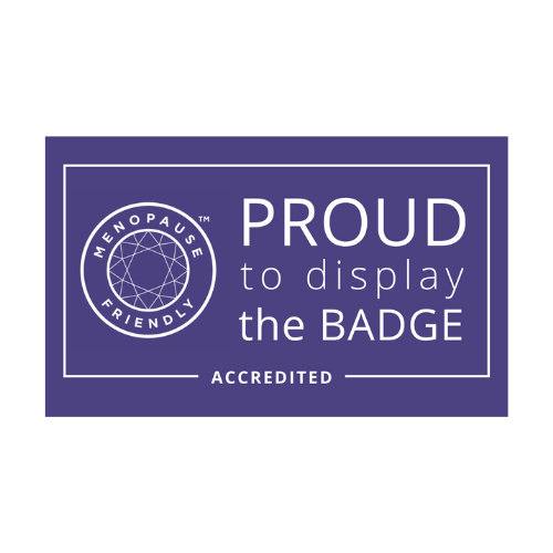 Menopause friendly accreditation logo